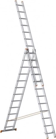 Лестница-стремянка трехсекционная Sarayli 3х12 [4312]
