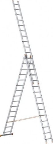 Лестница-стремянка трехсекционная Sarayli 3х15 [4315]