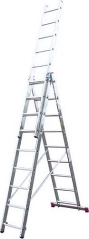Лестница трехсекционная KRAUSE CORDA 3х 9 [010391]