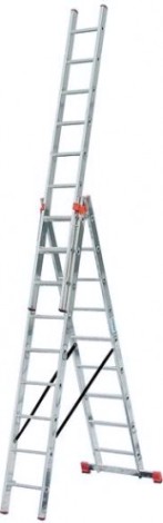 Лестница трехсекционная KRAUSE MONTO TRIBILO 3х12 [120953]