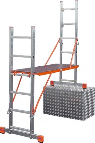 Лестничные подмости KRAUSE MONTO VARIO TOP 2х6 [121370]