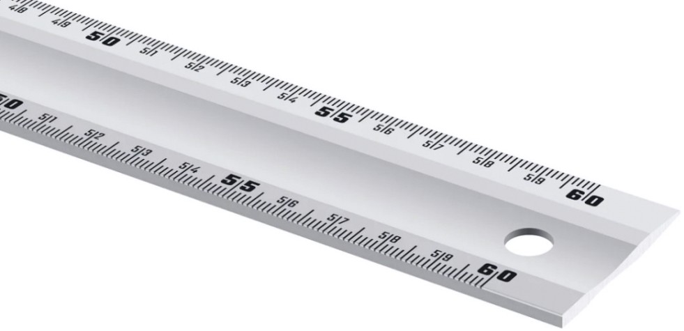 Линейка STAYER 1м алюминиевая [34383-100]