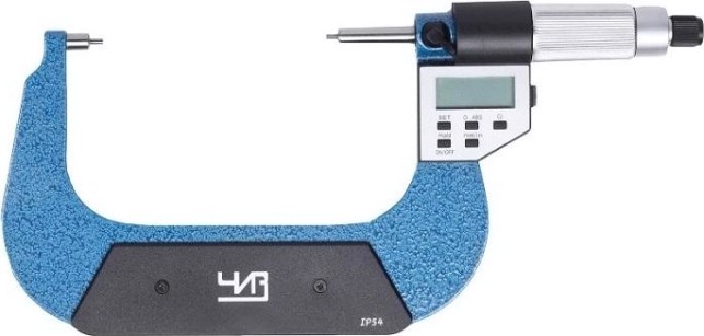 Микрометр цифровой ЧИЗ мал.изм.губ. МКЦ-МП-100 0.001 ЧИЗ [96459]