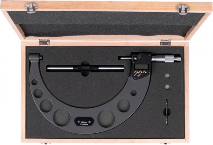 Микрометр цифровой ЧИЗ МКЦ- 200 0,001 электр. 4-кн. IP54 ЧИЗ [419127]