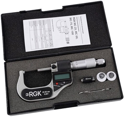 Микрометр цифровой RGK MC-50 [757034]