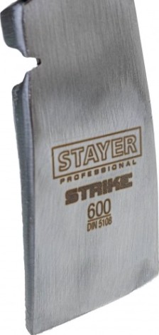 Молоток каменщика STAYER STRIKE 600 г цельнометаллический [20165]