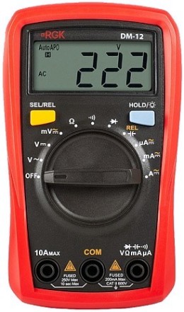 Мультиметр цифровой RGK DM-12 [776561]