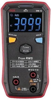 Мультиметр цифровой RGK DM-15 [755153]