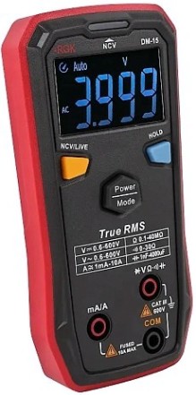 Мультиметр цифровой RGK DM-15 [755153]
