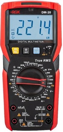 Мультиметр цифровой RGK DM-20 [776455]