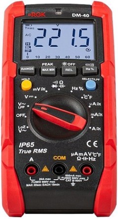 Мультиметр цифровой RGK DM-40 [776431]