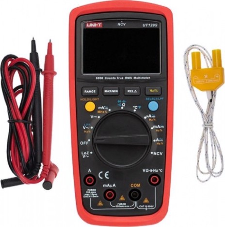 Мультиметр цифровой UNI-T UT 139S универсальный [13-1029]