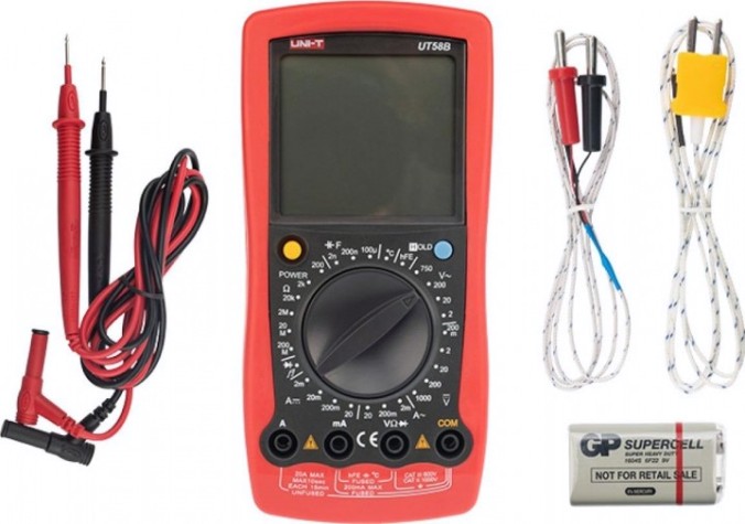 Мультиметр цифровой UNI-T UT 58B универсальный [13-1022]