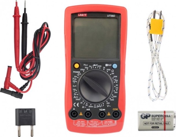 Мультиметр цифровой UNI-T UT 58D универсальный [13-1024]
