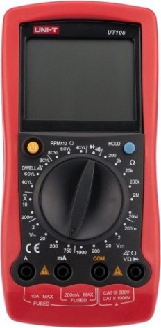 Мультиметр цифровой UNI-T UT105 автомобильный [13-0028]