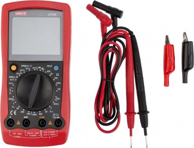 Мультиметр цифровой UNI-T UT105 автомобильный [13-0028]