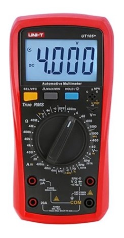 Мультиметр цифровой UNI-T UT105+ автомобильный [13-0059]