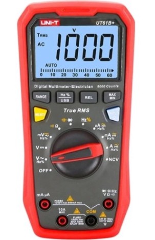 Мультиметр цифровой UNI-T UT61B+ профессиональный [13-0092]