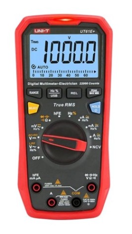 Мультиметр цифровой UNI-T UT61E+ профессиональный [13-0094]
