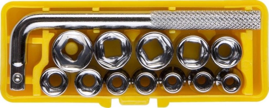 Набор головок 1/4" STAYER POCKET 13 master в пласт боксе, 13 предметов [2-26089-H13]