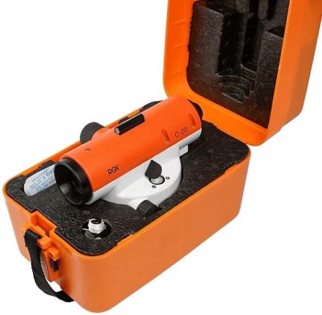 Нивелир оптический RGK C-20 С ПОВЕРКОЙ комплект [750028]