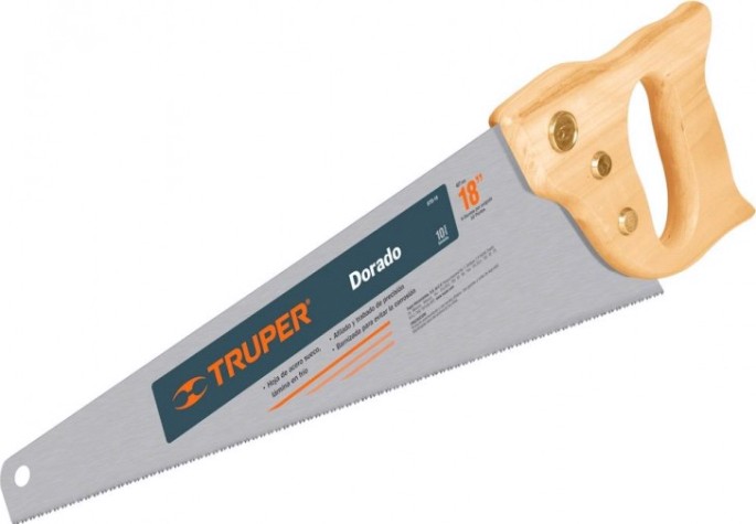 Ножовка по дереву TRUPER STD-18 450 мм 9TPI 18167 [18167]