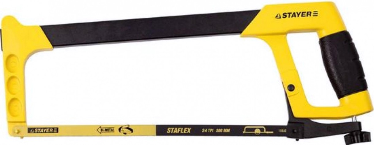 Ножовка по металлу STAYER COBRA 100 кгс, [2-15791_z02]