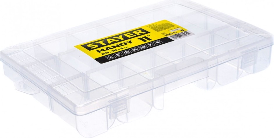 Органайзер STAYER HANDY-11 пластиковый, [38051-11_z01]