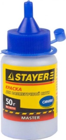 Отбивка STAYER STAYER краска для разметочных шнуров, синяя, 50г [0640-1_z01]