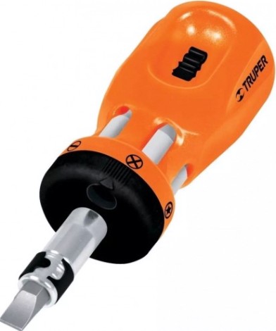 Отвертка с битами TRUPER DTROM-12B 10494 [10494]