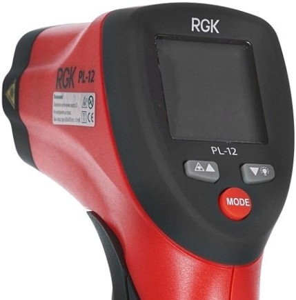 Пирометр RGK PL-12 с поверкой [4610011873812]