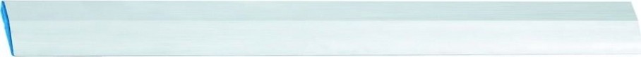 Правило СИБРТЕХ Трапеция, 1 ребро жесткости, L-2,0 м алюминиевое [89609]