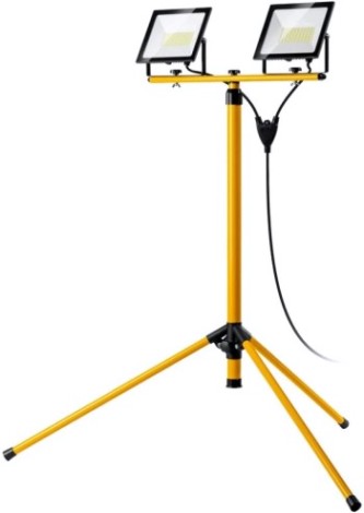 Прожектор STAYER 2х50Вт, 6500К IP65, 1.6 м светодиодные на штативе [56925-2-50]