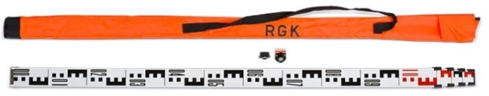 Рейка геодезическая RGK TS-4 С ПОВЕРКОЙ [4610011870989]