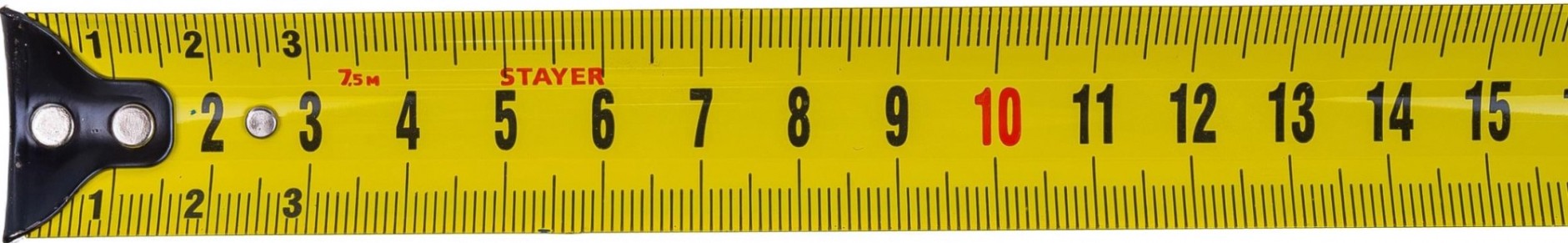 Рулетка STAYER АutoLock 7.5 / 25мм с автостопом [2-34126-07-25_z02]