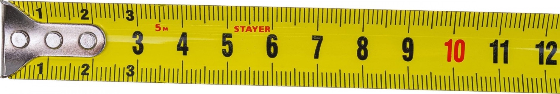 Рулетка STAYER MASTER 5м / 19мм в ударостойком обрезиненном корпусе [34025-05_z01]
