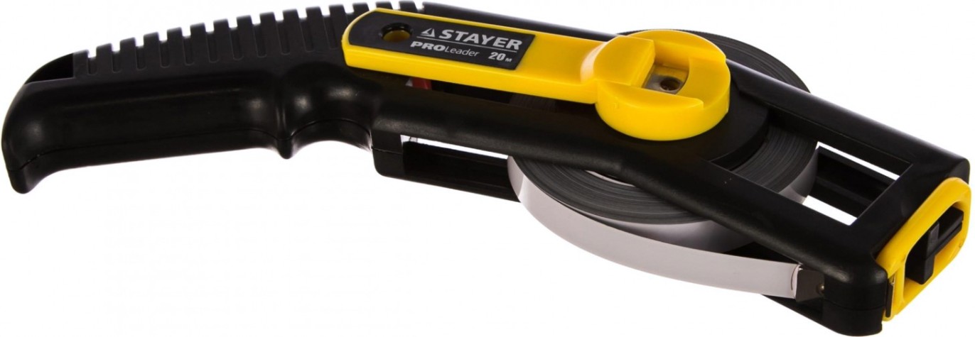 Рулетка STAYER PROLeader 20 мерная геодезийная лента "professional" 20м [2-34183-020]