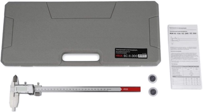 Штангенциркуль электронный RGK SC-II-300 [757256]