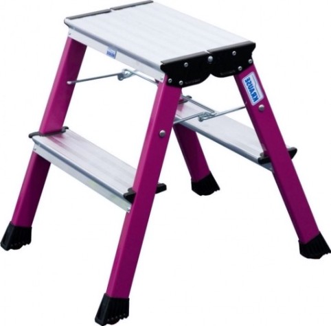 Складная подставка KRAUSE MONTO ROLLY 2х2 двухсторонняя, розовая [130136]