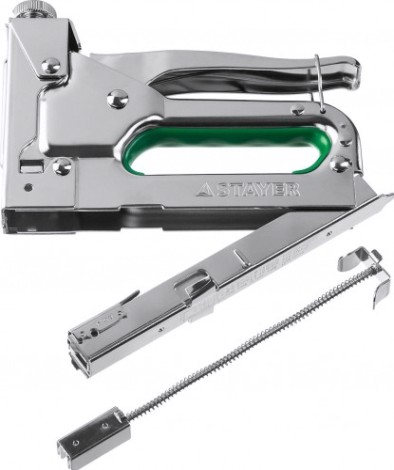 Скобозабиватель ручной STAYER 31508 "Max 140" с рег. удара, 140(6-14)/28(10-12)300(10-14)500(14) [31508_z02]