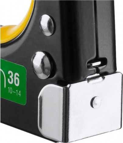 Скобозабиватель ручной STAYER BlackPro 140 степлер для 4-в-1: тип 140 (6-14 мм) / 36 (10-14 м [31510_z01]