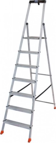 Стремянка алюминиевая KRAUSE MONTO SAFETY 7 ступеней [128973]