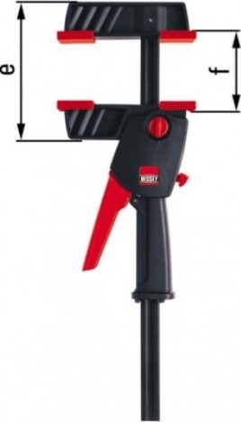 Струбцина быстрозажимная BESSEY DUOCLAMP DUO45-8 450 х 85 мм, для работы одной рукой [BE-DUO45-8]