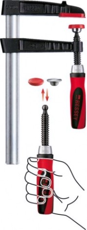Струбцина F-образная BESSEY TG 800 х 120 мм BE-TG80S12 [BE-TG80S12]