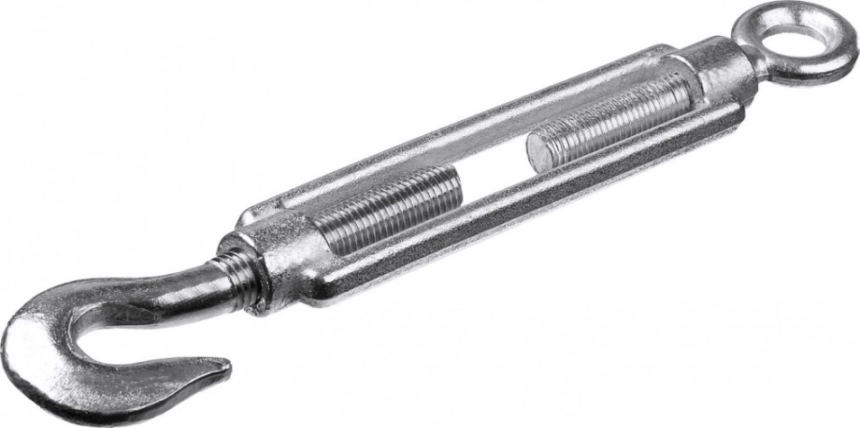 Талреп DIN 1480 крюк-кольцо оцинкованный STAYER MASTER м14, 3 шт, [30515-14]