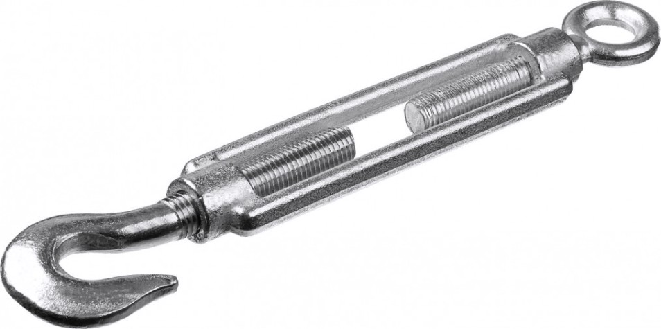 Талреп DIN 1480 крюк-кольцо оцинкованный STAYER MASTER м6, 15 шт, [30515-06]