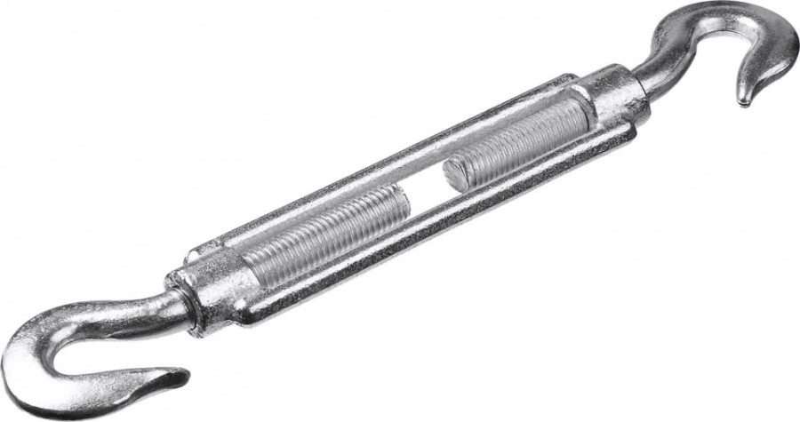 Талреп DIN 1480 крюк-крюк оцинкованный STAYER MASTER м8, 10 шт, [30525-08]