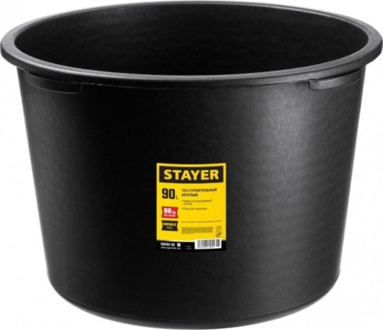 Таз строительный STAYER 90 л круглый [06098-90_z01]