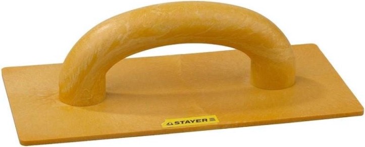 Терка STAYER MASTER пластмассовая, толщина 5мм, 130х270мм [0815-0]