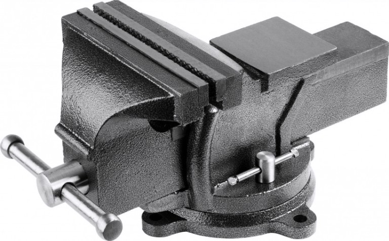 Тиски STAYER MASTER 3256-100 мм, слесарные [3256-100]
